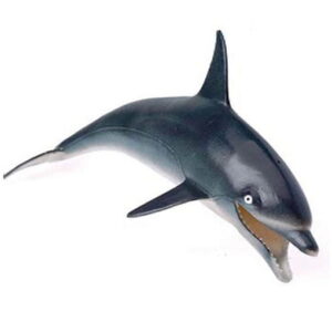 Blauer Deko Tümmler -Delphin Figur