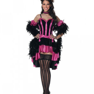 Burlesque Tänzerin Kostüm  günstig Faschingskostüme kaufen L / 40