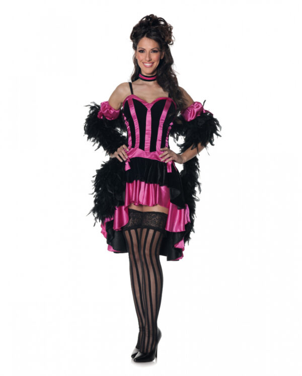Burlesque Tänzerin Kostüm  günstig Faschingskostüme kaufen L / 40