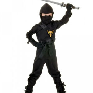 Ninja Kinder Verkleidung für Fasching & Karneval XL
