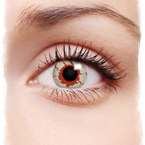 Blutige Motivlinsen   Blutunterlaufende Kontaktlinsen