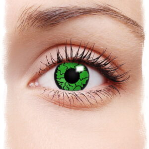 Motivlinsen grünes Reptil   Reptilien Kontaktlinsen