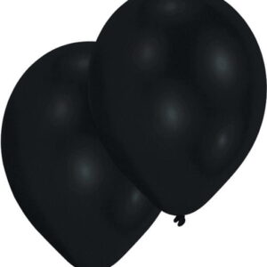 Schwarze Premium Luftballons   Gothic Deko günstig kaufen
