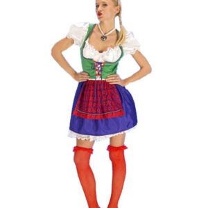 Bayerisches Dirndl Kostüm   Trachtenkleid für Frauen S / 36-38