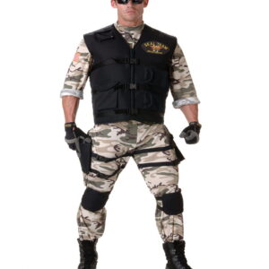 Navy SEAL Soldaten Kostüm XL/XXL  US Navy Verkleidung