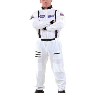 Weißer Raumfahrer Kostüm-Overall Plus Size ✯ XXL 52/54