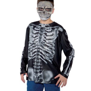 X-Ray Röntgen Teenager Longsleeve   Halloween Shirt für Teens L
