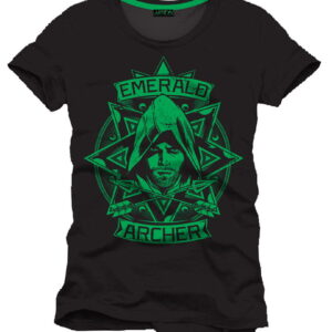 Arrow Emerald Archer T-Shirt   Geniales Arrow Lizenprodukt XXL