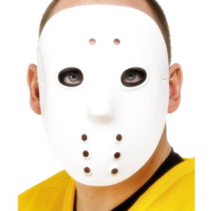 Weiße Hockey Maske   Eishockey Maske als Horror Maske