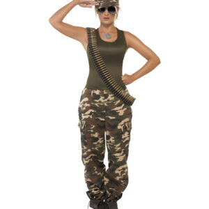 Army Camo Damenkostüm   Armee Verkleidung für Damen L