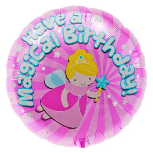 Magical Birthday Folienballon Fee   Geburtstagsballons online