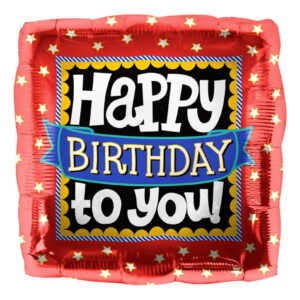 Happy Birthday to you Folienballon   Heliumballon mit