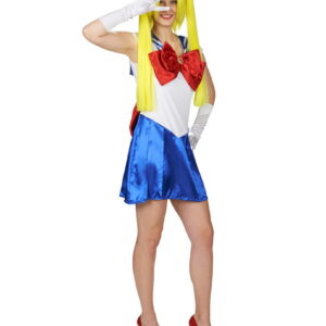 Sailor Kriegerin Kostüm  Anime Kostüm für Cosplay Fans XS/S (32-34)