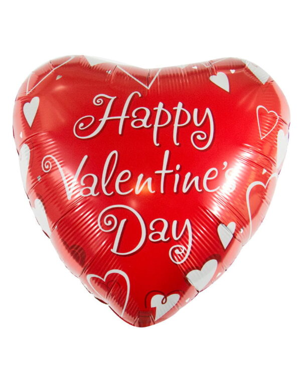 Valentinstag Folienballon mit Herzen   Geschenkballon für deinen
