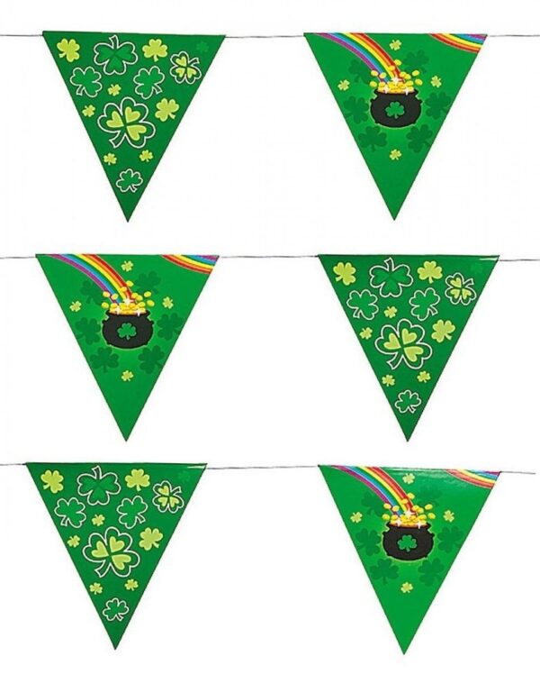 St. Patricks Day Banner als Partydekoration 2m kaufen