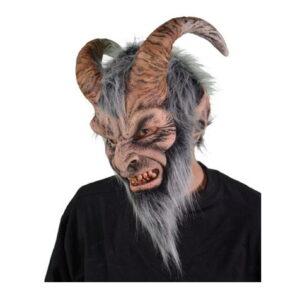 Latex-Maske Krampus  für Fasching & Halloween