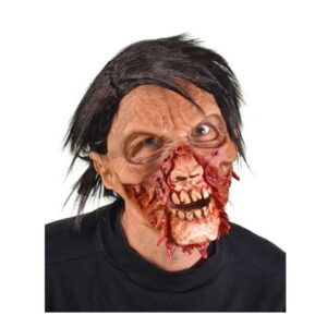 Premium Zombie-Maske supersoft  für Halloween & Zombie-Walk