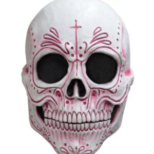 Mexikanische Sugar Skull Maske  Catrina Maske für Karneval