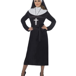 Tugendhaftes Nonnen Kostüm   Schwesterkostüm für Frauen L
