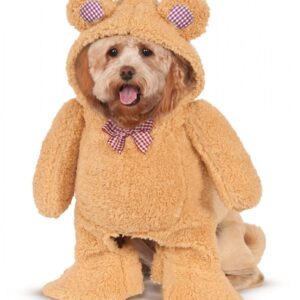 Teddy Bär Kostüm für Hunde für Fasching L