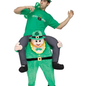 St. Patricks Day Kobold Carry Me Kostüm für die Parade One Size