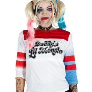 Suicide Squad Harley Quinn Shirt  Cosplay Zubehör XXL