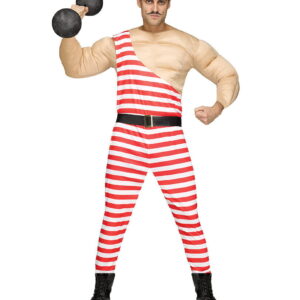 Muskelmann Zirkus Kostüm für Karneval One Size