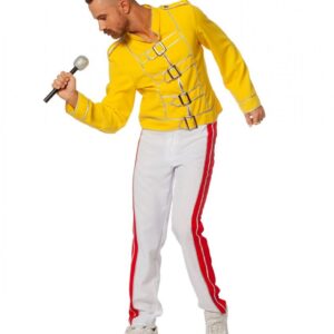 Kostüm King Freddy  80er Popstar Verkleidung XL-54