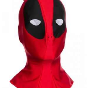 Stoffmaske Deadpool als Kostüm Zubehör