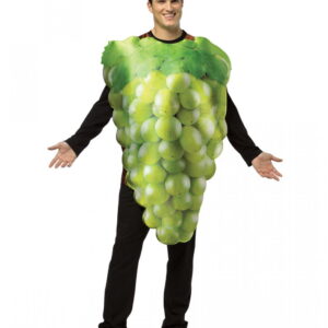 Grünes Weintrauben Kostüm zum Karnevalszug