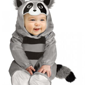Baby Waschbär Kostüm für Halloween M (12-24 Monate)