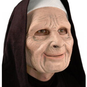 Gruselige Nonnen Maske für Halloween & Fasching