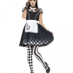 Dunkle Alice Frauen Verkleidung für Halloween XL