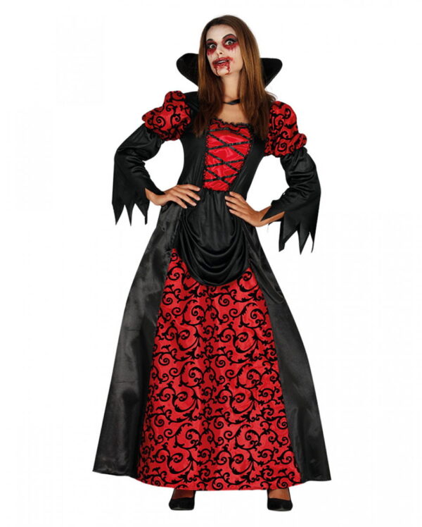 Damenkostüm Vampirlady Halloween Kostüm XL
