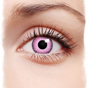 Rosa Cosplay Kontaktlinsen für Karneval