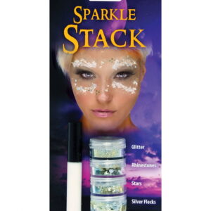 Glitter für Gesicht Irisierend  Party-Make-up