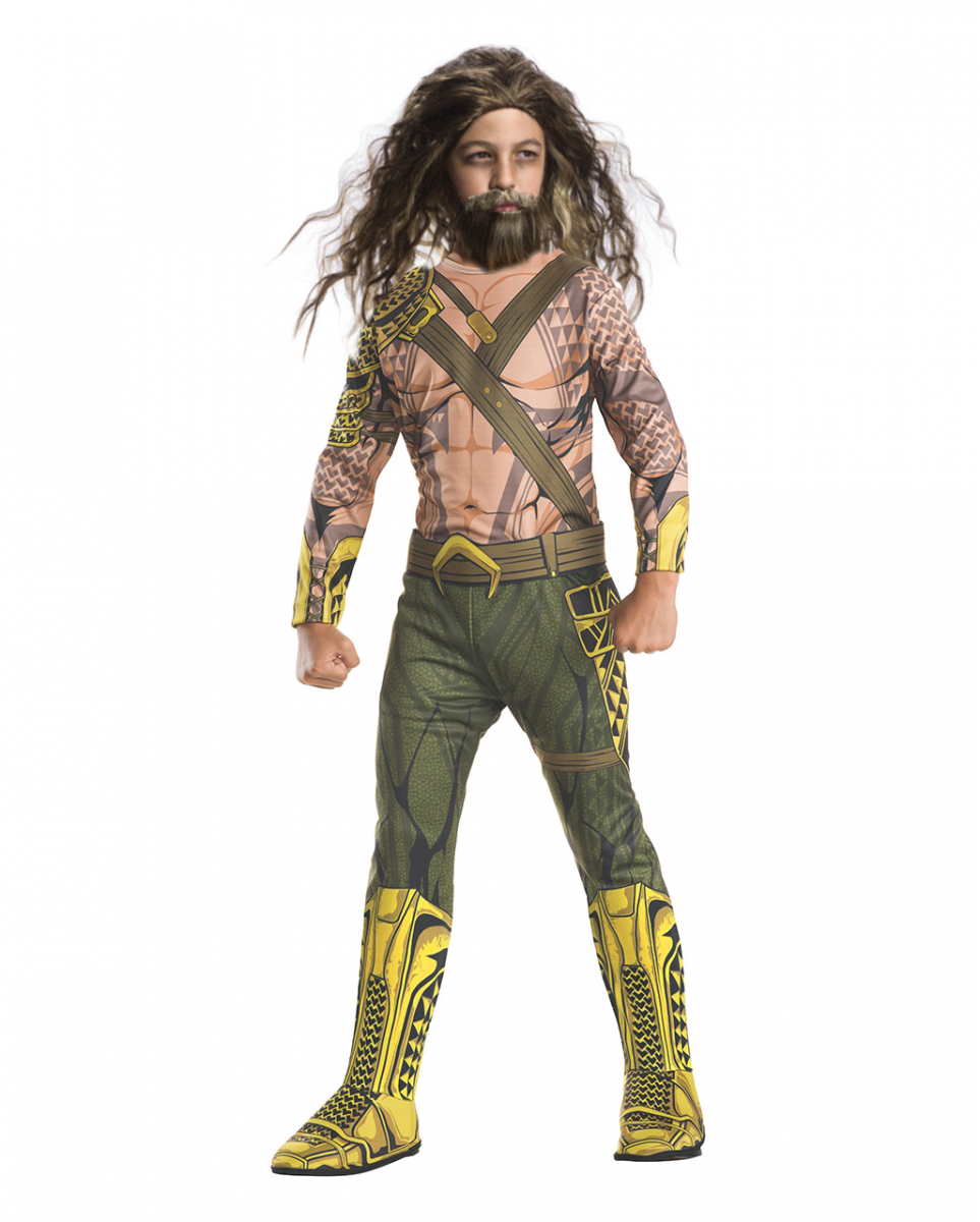 Aquaman Kostüm Deluxe für Kinder online kaufen S