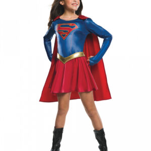 Supergirl Heldin Kostüm TV Serie  für Mädchen L