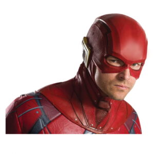 Flash Latex Maske für Herren  Justice League