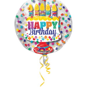 Ballon in Ballon Happy Birthday 60cm ★