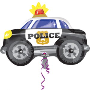 Polizeiauto Folienballon 45x60cm als Geschenk