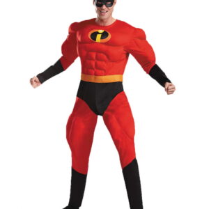 Mr. Incredible Muskelkostüm für Superhelden XL