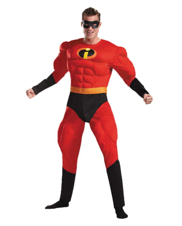 Mr. Incredible Muskelkostüm für Superhelden XL
