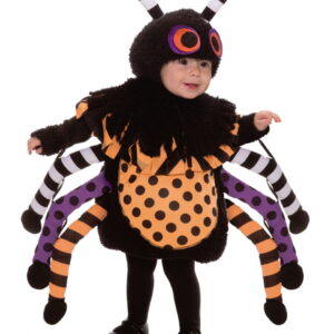 Tarantel Kleinkinder Kostüm für Halloween S