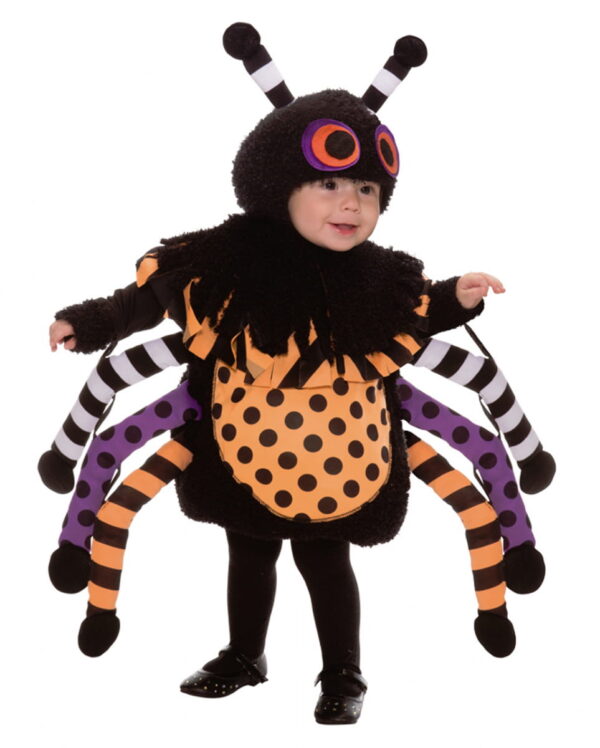 Tarantel Kleinkinder Kostüm für Halloween S