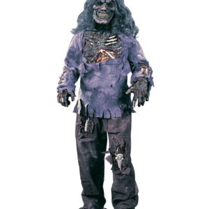 Zombie Deluxe Kostüm für Kinder an Halloween L
