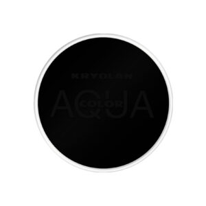 Kryolan Aquacolor Deep Black 8ml  Profi Make-up
