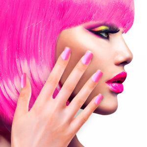 Airbrush Fingernägel Neon Pink ordern