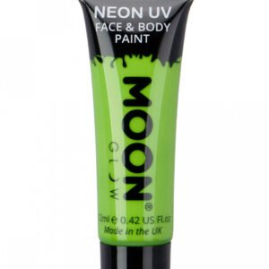 Fluoreszierendes Make-up Neon Grün leuchtend