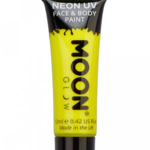Fluoreszierendes Make-up Neon Gelb leuchtend